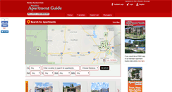 Desktop Screenshot of meridianapartmenthome.com